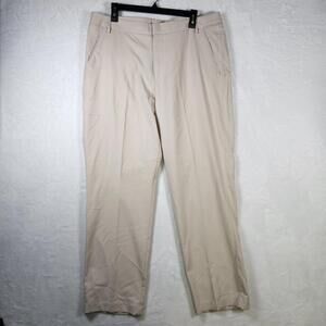 Puma Golf Pants‎ Mens 36x30 Beige Tech Stretch Flat Front Lightweight